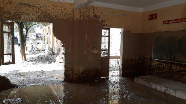 5 Tan hoang trường học Mù Cang Chải sau lũ quét