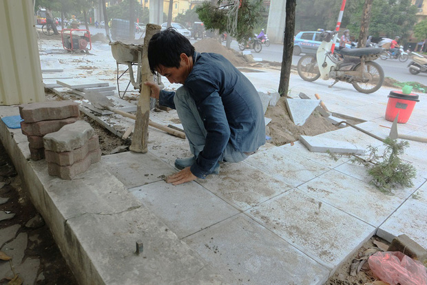 14 Vỉa hè lát đá tự nhiên bền 70 năm thay cho gạch