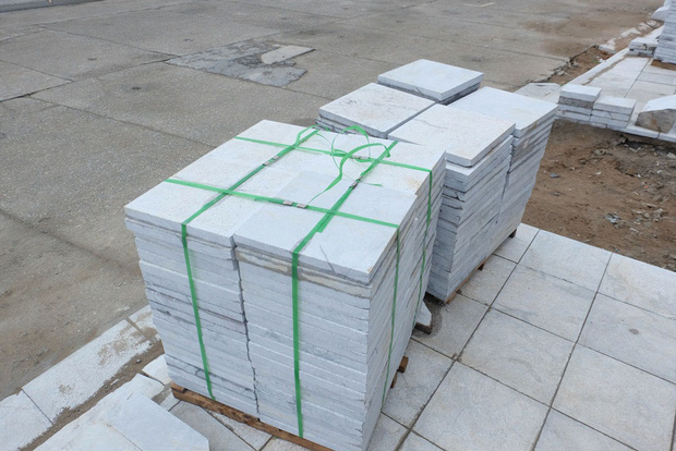 6 Vỉa hè lát đá tự nhiên bền 70 năm thay cho gạch 