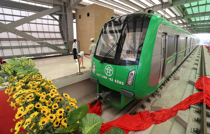 10 Các nhà ga tuyến đường sắt đô thị sắp hoạt động