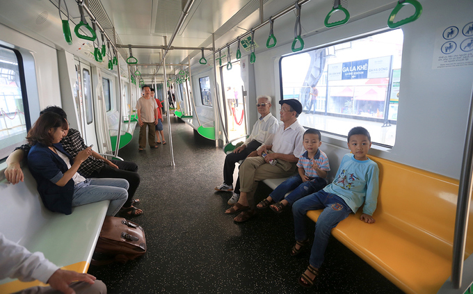 11 Các nhà ga tuyến đường sắt đô thị sắp hoạt động