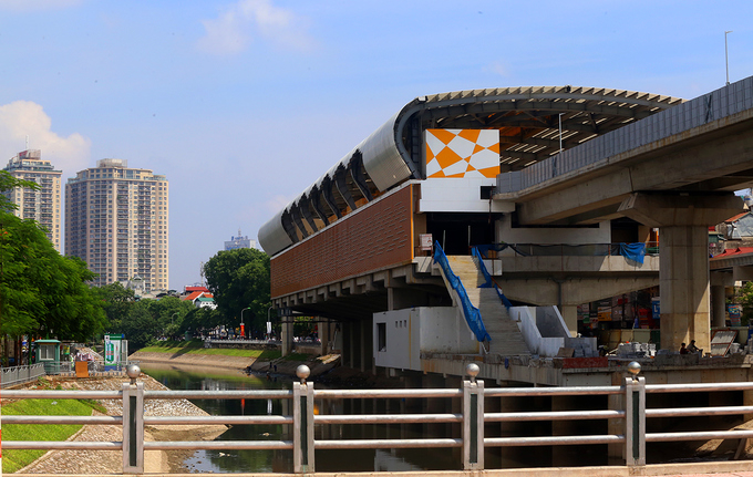 6 Các nhà ga tuyến đường sắt đô thị sắp hoạt động 