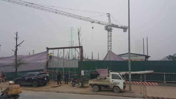 Sập giàn giáo làm 3 người chết tại dự án bãi đỗ xe