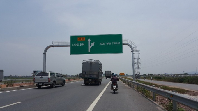 Thêm một đoạn tuyến cao tốc được đầu tư theo hình 