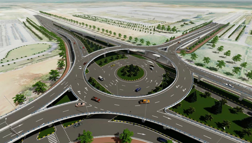 Quảng Nam xây dựng vòng xuyến giao thông h