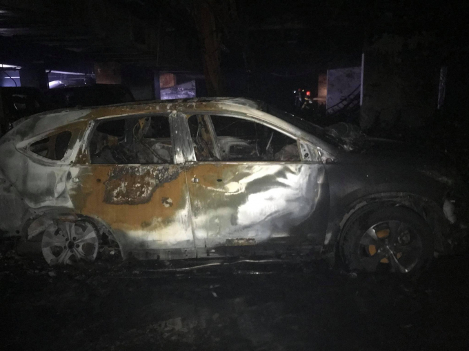 3 Hiện trường vụ cháy chung cư Carina khiến ít nhấ