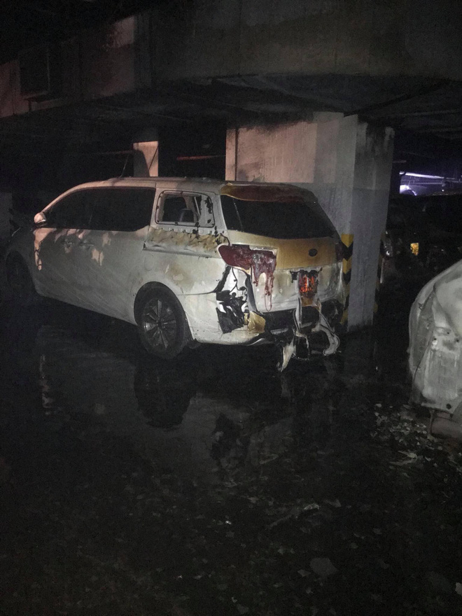 4 Hiện trường vụ cháy chung cư Carina khiến ít nhấ