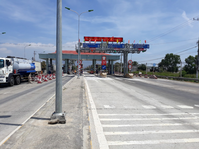 Trạm BOT Cam Thịnh bắt đầu thu phí tự đọ