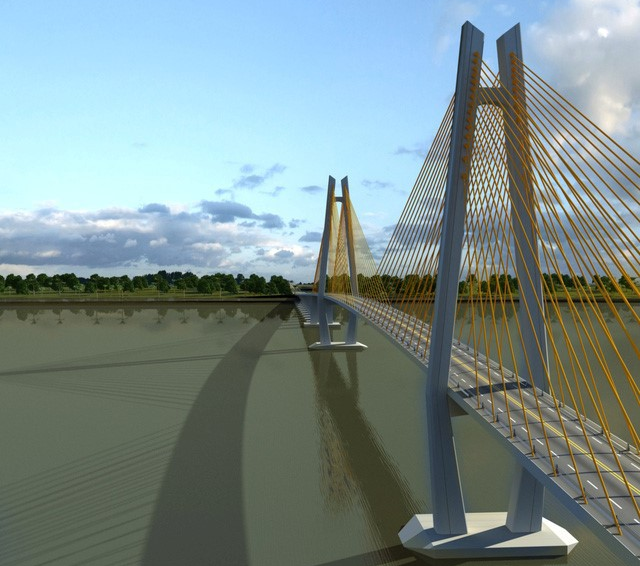 Đề xuất xây cầu Mỹ Thuận 2 với mức đ