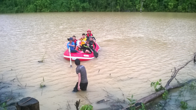 Cặp vợ chồng đánh cá mất tích trên sông Lam trong 
