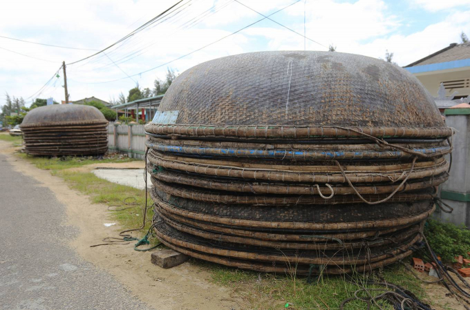 12 Bí quyết nghề đan thuyền thúng câu mực ở Quảng 