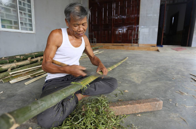 3 Bí quyết nghề đan thuyền thúng câu mực ở Quảng N