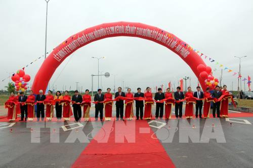 Thông xe đoạn tuyến nối đường 62m với cao tốc Hà N