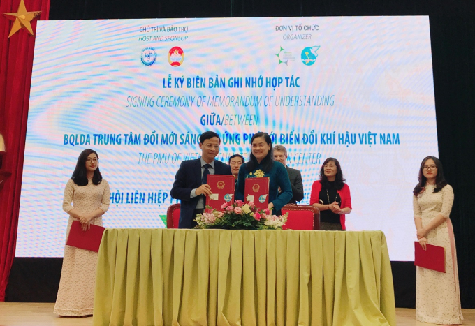 Le ky ket giua VICC va lien hiep Phu nu