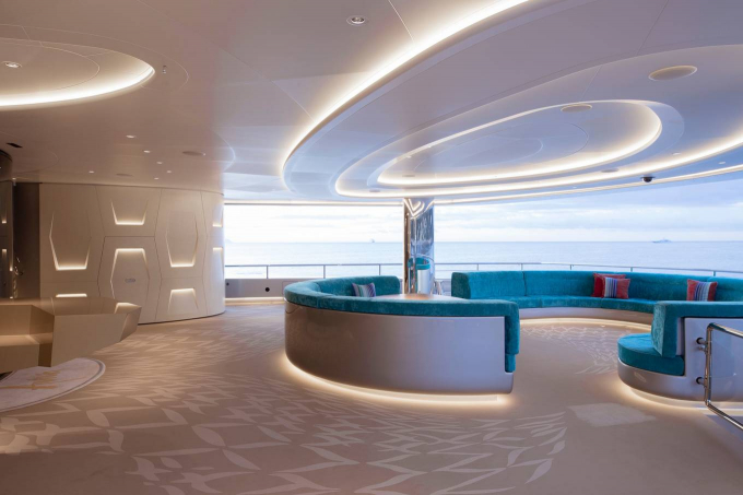 6 Bên trong du thuyền 150 triệu USD của tỷ phú Anh