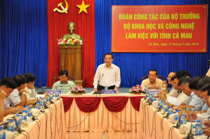 Bô truong Chu Ngoc Anh