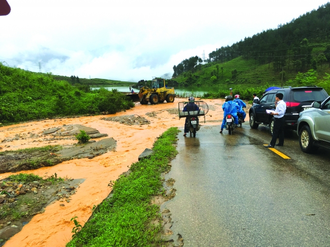 sạt lở do mưa bão tại Lai Châu