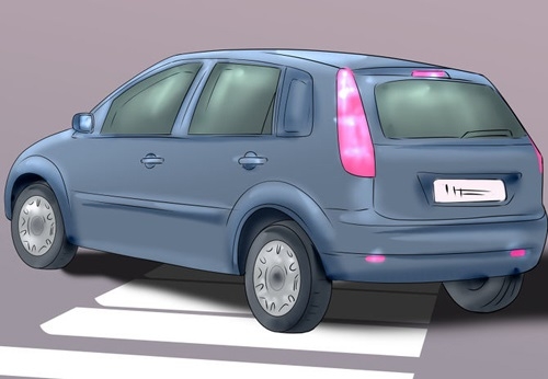 Khi thực sự thông thoáng, cho xe vượt qua ngã tư.