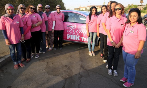 vovgiaothong_Pink taxi - Dịch vụ mới cho các 
