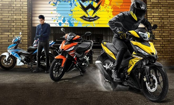 Honda Winner 150 thêm 3 màu mới, giá không đổi