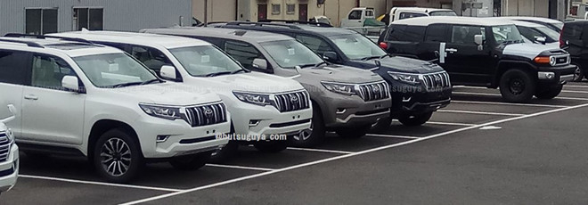 2018toyotalandcruiserpradospotteduncamouflagedinja