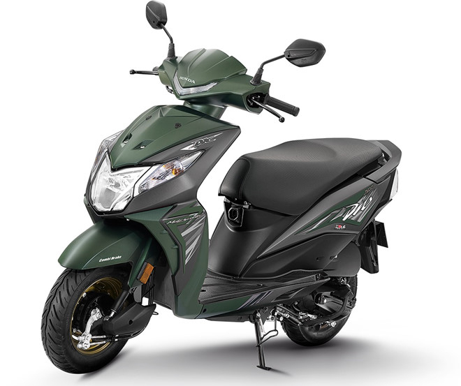 2018HondaDioDeluxepressgreen