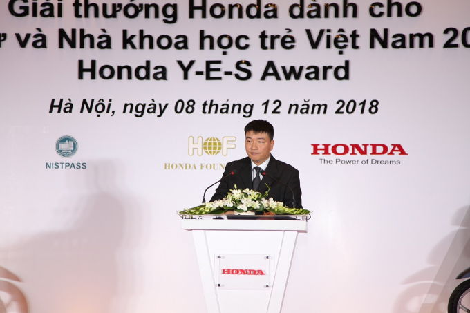 PGD cty Honda phát biểu