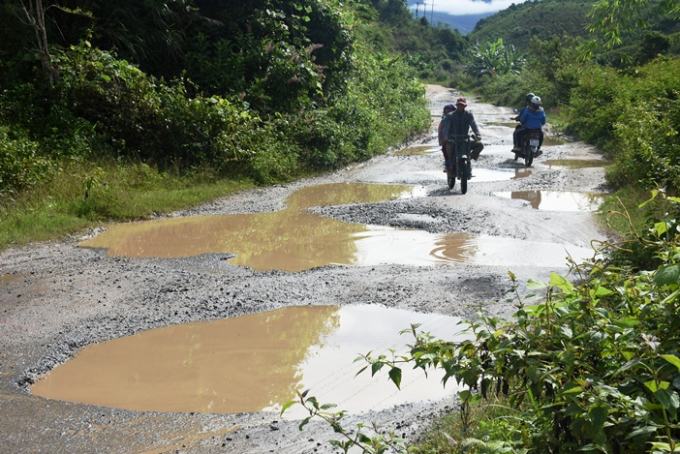 ảnh 2- Tuyến đường dài gần 14km nhưng trên tuyến c