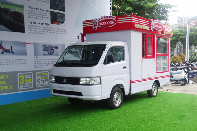 2. Suzuki Carry Pro có thể cải tiến thành các gian