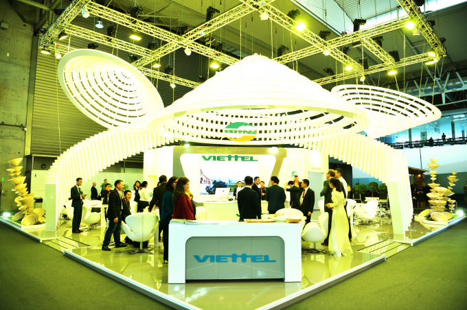 Gian hang Viettel lay y tuong tu Non Viet Nam noi 