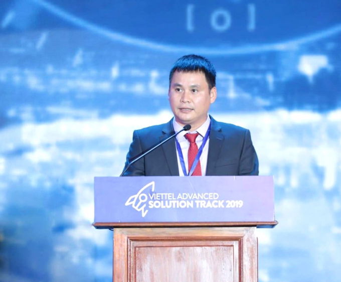 TGD Viettel Telecom Cao Anh Son phat bieu khai mac