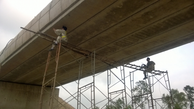 Lắp đặt thiết bị thử tải 01