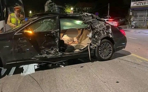 Vượt xe ẩu gây tai nạn trời mưa, bài học đắt giá cho tài xế - Ảnh 1.