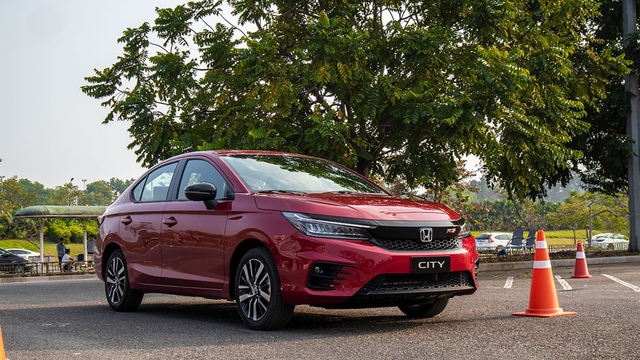 Mẫu xe sedan cỡ nhỏ Honda City 2021.