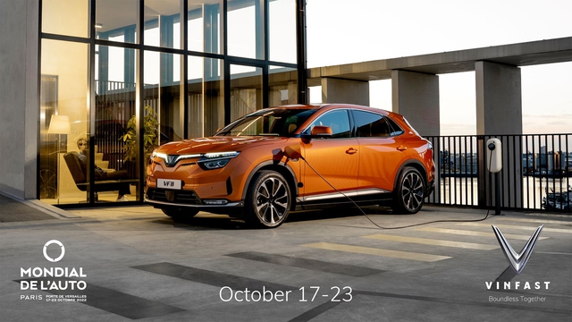 Thương hiệu VinFast sẽ quay trở lại Paris Motor Show 2022 với một vị thế hoàn toàn mới: Hãng xe thuần điện duy nhất đến từ Việt Nam.