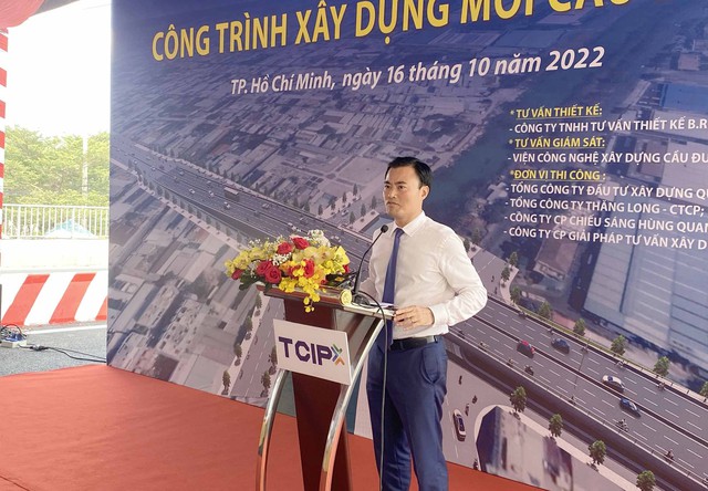 TP.HCM: Thông xe cầu Bưng giảm kẹt xe khu vực Tây Bắc - Ảnh 3. TP.HCM: Thông xe cầu Bưng giảm kẹt xe khu vực Tây Bắc - Ảnh 3.