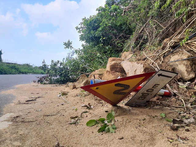 Đà Nẵng: Nỗ lực khắc phục hư hỏng đường lên bán đảo Sơn Trà - Ảnh 7. Đà Nẵng: Nỗ lực khắc phục hư hỏng đường lên bán đảo Sơn Trà - Ảnh 7.