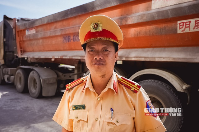 "Đánh mạnh" xe quá tải ở tuyến "huyết mạch" huyện Quốc Oai, TP.Hà Nội - Ảnh 3.