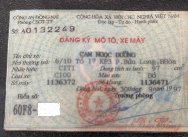Các loại giấy tờ mô tô, xe máy dạng: làm giả, bồng bế, sửa chữa làm khó người mua xe cũ? - Ảnh 4.