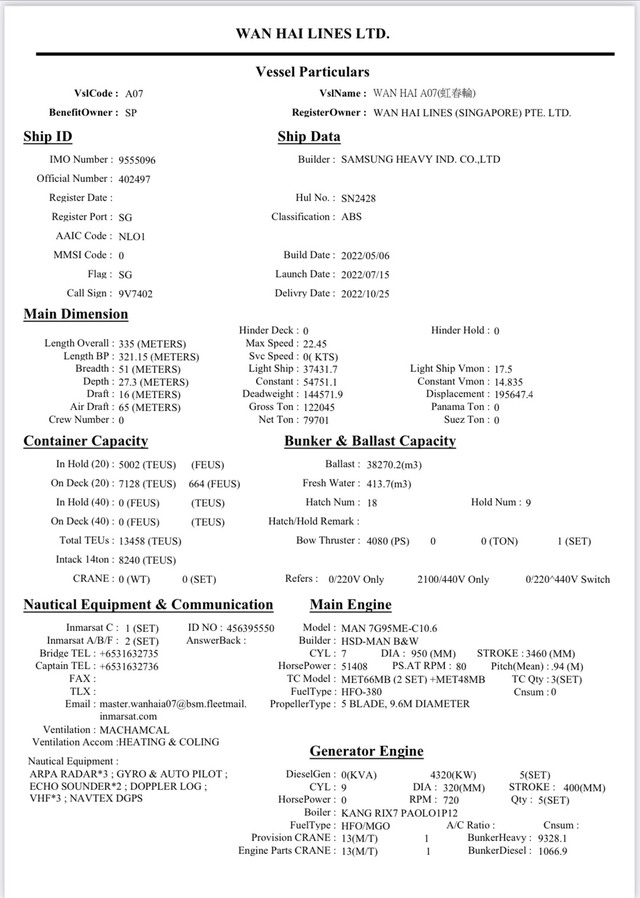 Tàu container "khủng" nhất cập cảng biển Hải Phòng   - Ảnh 2.