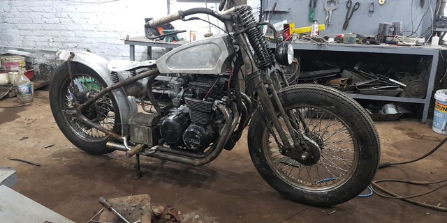 Ngắm Honda CB650 theo phong cách Broad Track Old Schools “cực chất” tại Hà Nội - Ảnh 3.