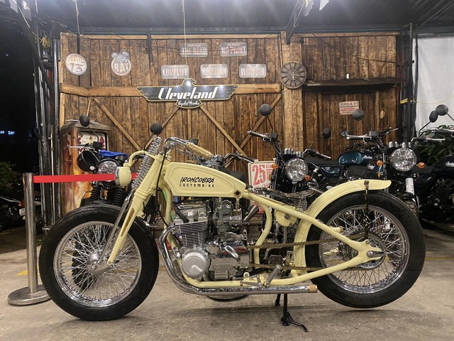 Ngắm Honda CB650 theo phong cách Broad Track Old Schools “cực chất” tại Hà Nội - Ảnh 4.