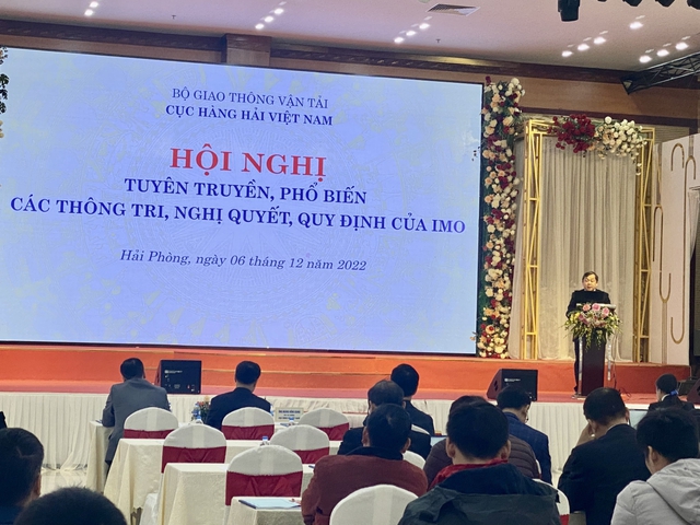53 đơn vị, doanh nghiệp hàng hải được tuyên truyền các quy định của IMO - Ảnh 2. 53 đơn vị, doanh nghiệp hàng hải được tuyên truyền các quy định của IMO - Ảnh 2.