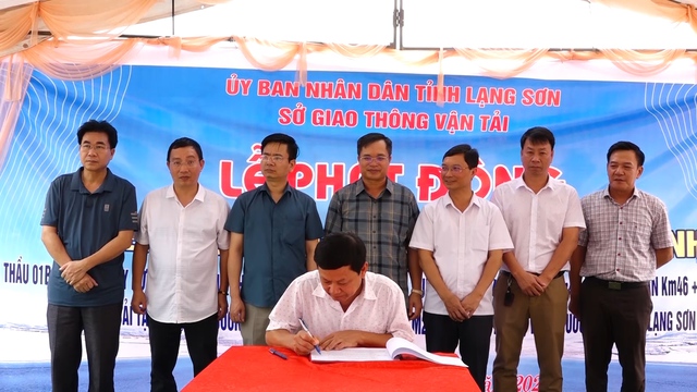 Lạng Sơn: Cam kết hoàn thành dự án cải tạo nền trên QL4A - Ảnh 2.