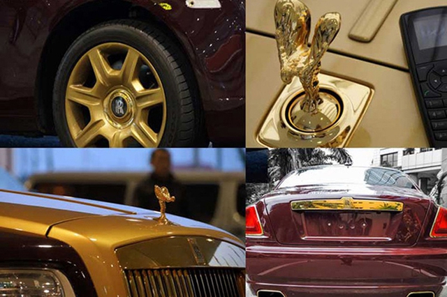 Rolls-Royce Ghost "mạ vàng" của ông Trịnh Văn Quyết được đấu giá để trừ nợ - Ảnh 4.