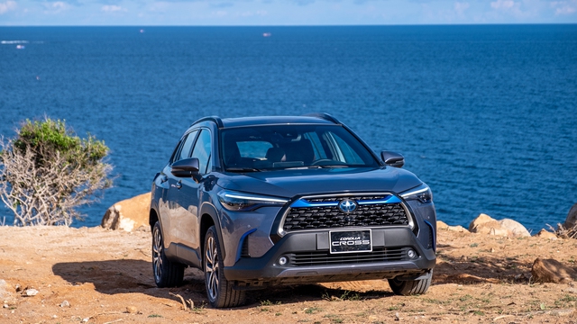 Phiên bản mới Toyota Corolla Cross 2023.