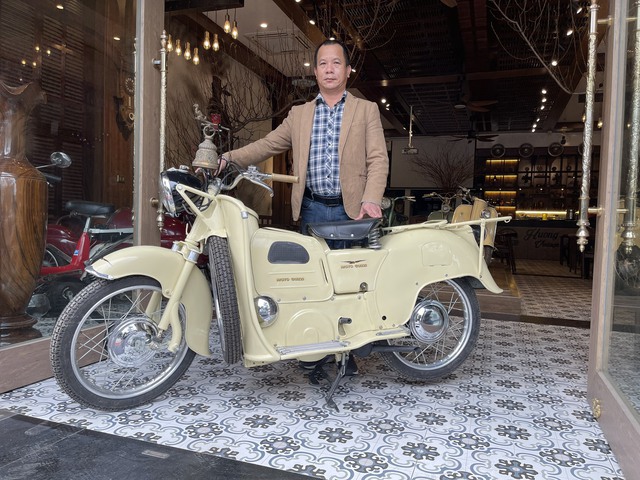 Ngắm xế cổ 67 tuổi - Guzzi galletto 192 không “đụng hàng” tại Việt Nam - Ảnh 3.