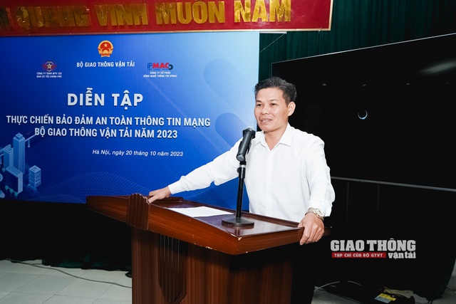 Diễn tập thực chiến chống "tin tặc" tấn công mạng của Bộ GTVT - Ảnh 2.