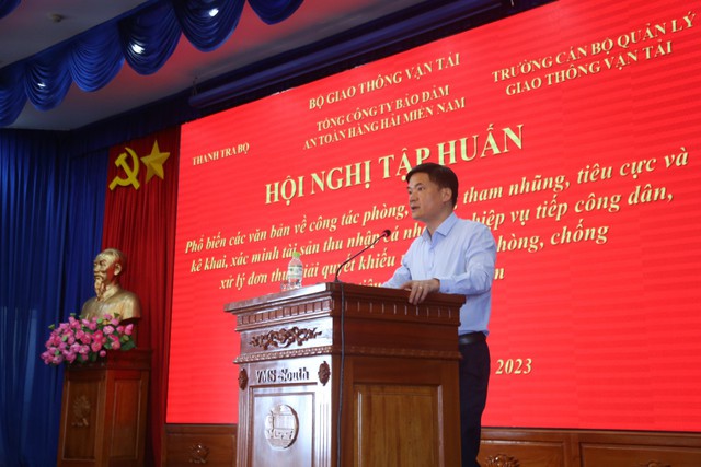 Thanh tra Bộ GTVT tập huấn công tác phòng, chống tham nhũng, tiêu cực  - Ảnh 1.