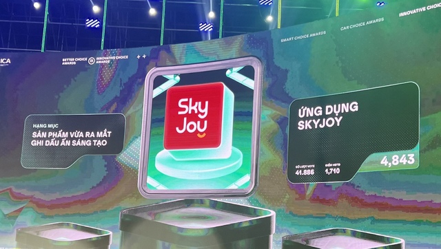 Vietjet SkyJoy là "Sản phẩm vừa ra mắt ghi dấu ấn sáng tạo" tại Better Choice Awards 2023 - Ảnh 2.